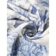 thumbnail image 5 of INSPIRE CHIC Vestido Elegante Floral para Mujer con Cuello en V, Manga 3/4, Con Cinta Frontal, Vestidos de Chifón Fluidos 2XL Blanco, 5 of 6