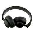 onn. Wireless Bluetooth onEar Headphones Black