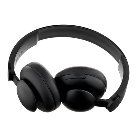 ONN WIRELESS ON-EAR HEADPHONES WITH BLUETOOTH, BLACK