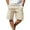 Khaki, variant on Men's Cargo Shorts Casual Solid Color Bermuda Shorts with Pockets, 3XL