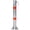 Gray 1, variant on Yellow Square Parking Bollard with Lock - Steel Car Protection Post for Driveway, Garage, and Street Decor - 27.6H x 2.8W x 2.8D
