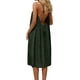 thumbnail image 1 of Vestido de Verano Casual de Mujer Cuello Redondo Mini Vestido sin Mangas Sólido Vestido sin Mangas para Mujeres Moda Casual, 1 of 6