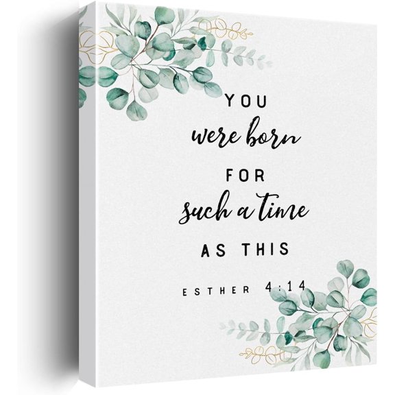 Religious Canvas Wall Art Motivation Farmhouse Decor Inspirational Scripture Canvas Prints Bible Verse Wall Decor Framed Artwork Christian Pictures Paintings for Living Room Bedroom Pub Decoration