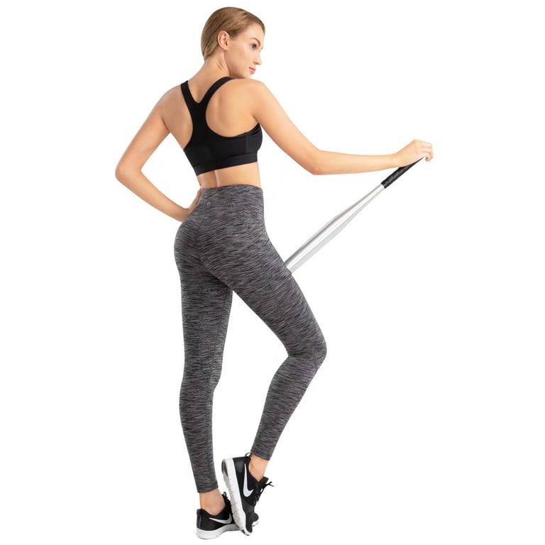 Comprar HISKYWIN Inner Pocket Yoga Pants 4 Way Stretch Tummy Control  Workout Running Pants, Long Bootleg Flare Pants en USA desde Costa Rica