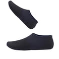 thumbnail image 4 of 2 Pack Beach Socks for Men Women Non-Slip Low-Cut Casual Solid Color Unisex Athletic Workout Swimming Diving No Show Sock, 4 of 7