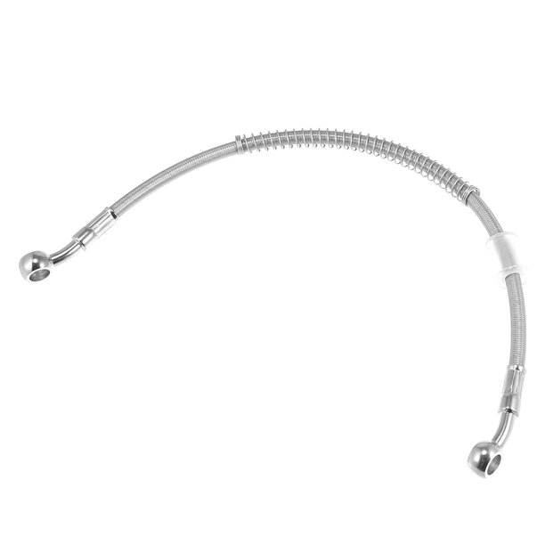 15.75" Motocicleta Hidráulico Freno Línea Aceite Manguera Tubería Plateado Tono