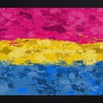 thumbnail image 3 of CafePress - Abstract Paint Splatter Pansexual Pride Flag Pajamas - Women's Short Sleeve Print T-Shirt and Pants Dark Cotton Pajama Set, 3 of 7