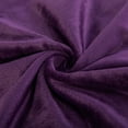thumbnail image 3 of Flxxie Velvet Soft and Cozy Body Pillowcase, Luxury Fuzzy Long Body Pillow Cover with Zipper for All Seasons, 20"x54", Purple, 3 of 5