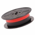 thumbnail image 2 of Typewriter Ribbon Ink 5cmx5M Universal Red and Black Typewriter Spool Ribbon for Single Spool, 2 of 7