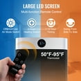 thumbnail image 3 of VEVOR Electric Space Heater with Thermostat Remote, 3 of 9