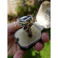 thumbnail image 3 of EOEMY Vintage 925 Silver Rings For Women Turkish Handmade Ring Wedding Jewelry Sz6-10-#1-9, 3 of 3