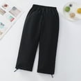 thumbnail image 5 of Hienoo Girls Performance Snow Pants Lined Zip Pocket Pants Elastic Waist Trousers, 5 of 6