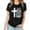 Black, variant on Easter Tops Women Religious Crew Neck Short Sleeve Pink T-shirt Easter Print Womens Summer Tops XXL