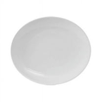 Tuxton VPH-114 Vitrified China Platter Porcelain White - 11.5 x 9.86 in. - 1 Dozen