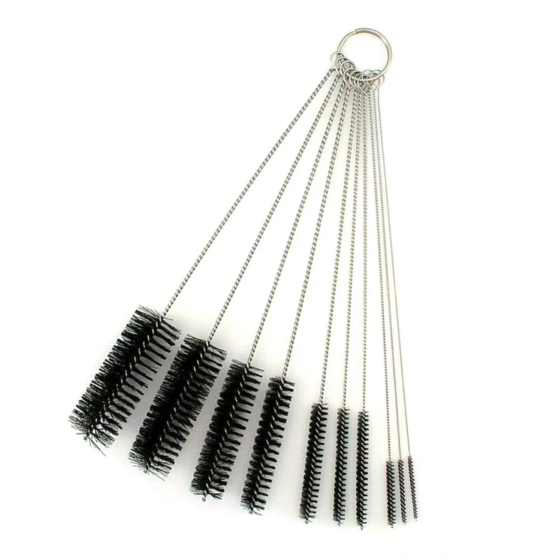 10Pack Lab Brush For Pipe Cleaner/Test Tube/Glassware/Bottle/Tubing Fluva F