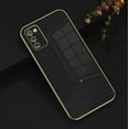 thumbnail image 2 of Compatible with Samsung Galaxy A03s(us) Case Silicone Pink, Plating Samsung Galaxy A03s(us) Phone Case Shockproof Thin and Soft Cover (Black), 2 of 13