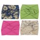 thumbnail image 1 of 4 piezas de diadema anudada de moda bohemia para mujeres en rojo rosa, verde, caqui y azul cielo, 1 of 5