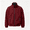 Wine, variant on GUZOM Mens Fleece Jacket with Zipper Pockets,Full Zip Loose Fit Stand Collar,Orange,Size 3XL