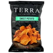 TERRA No Salt Sweet Potato Vegetable Snack Chips, 6 oz