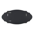 thumbnail image 5 of Kate and Laurel Leanna Modern Scalloped Wall Mirror, 20 x 42, Gold, Glam Oval Mirror for Wall, 5 of 8