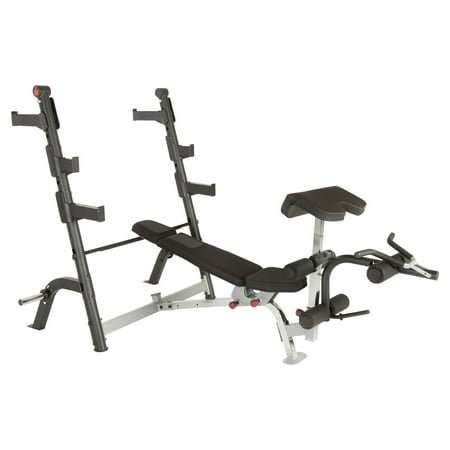 Ironman Triathlon X Class Olympic Weight Bench With Preacher Curl