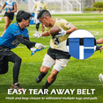 thumbnail image 2 of Flag Football Belts, 28 Player Adjustable Flag Football Set for Sports Training Competition, 2 of 4