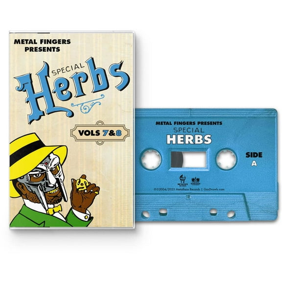 MF Doom - Metal Fingers Presents: Special Herbs Vol. 7 & 8 - Music & Performance - Cassette