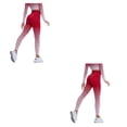 thumbnail image 3 of Sonducket Inicio Mujeres Pantalones de yoga Niñas Pantalones de cintura alta transpirables Levantamiento de cadera Ropa deportiva Correr Fitness Type2 NO2, 3 of 6