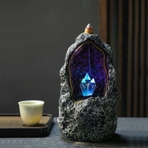Luxshiny 1Pc Incense Burner for Home and Bedroom Decor with LED Technology