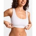 thumbnail image 5 of Women's Natrelax No Underwire Bralette No Padding Comfort Sleep Bra Ribbed Wireless Pullover, 5 of 7