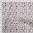 thumbnail image 4 of Soimoi Watercolor Floral Print, Velvet Fabric, Decor Sewing Fabric by The Yard 54 Inch Wide,Decorative Fabric for Upholstery and Home Accents, Light Pink, 4 of 5