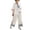 *4-White, variant on VBVC Women's Striped Batwing Sleeve 2 Piece Set , Beach Vacation Outfit For Women , Ladies' Wide Leg Pants Tracksuit with Pockets,White,S-5XL