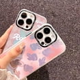 thumbnail image 4 of Cute Bling Glitter Laser Rabbit Bow Star Phone Case Compatible with iPhone Case (Shadow,iPhone 12 Pro Max), 4 of 5