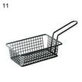 thumbnail image 2 of Mdesiwst Mini Metal Buckets French Fries Basket for Garden Party Food Tin Pails Basket Container Tableware, 2 of 7