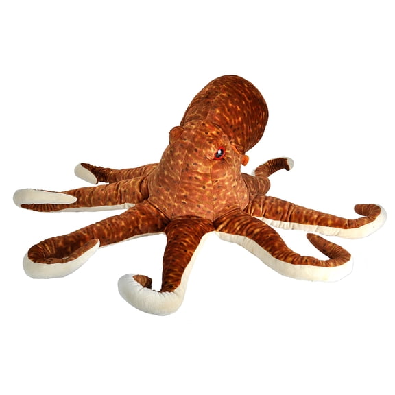 Wild Republic Jumbo Octopus Plush, Giant Stuffed Animal, Plush Toy, Kids Gifts, Sea Creatures, 30 Inches