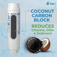 thumbnail image 4 of Tier1 RWF1110 9000 077104 Refrigerator Water Filter | Replacement for Bosch 644845, REPLFLTR10, UltraClarity, 11034152 Fridge Filter - Up to 36 Months Supply | Easy Install | Odor Control (6-pk), 4 of 9