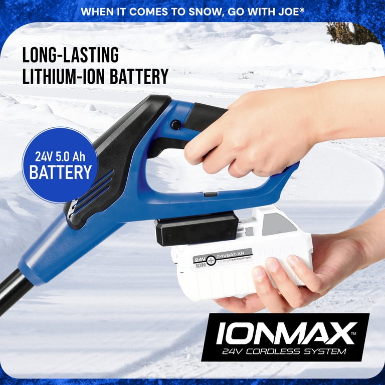 Snow Joe 24V Cordless Snow Shovel Kit, Driveway Winter Snow