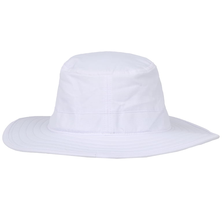 Signatures Adult White Wide Brim Golf Hat - Sun Protection  display picture 1
