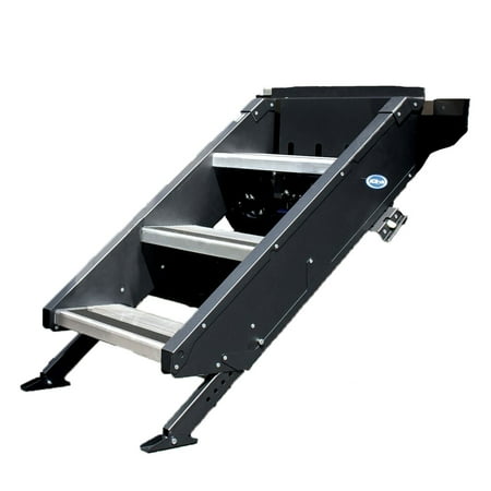 MORryde StepAbove 30" to 33.5" 3 Step RV Entry Stair, 26 to 28" Doorway