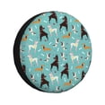 thumbnail image 1 of Lukts Chien Mignon pour Housses de Pneus, Imperméable, Anti-Poussière, Ajustement Universel pour Remorques & SUV - Protection Ultime en un-15 Pouces, 1 of 6