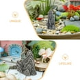 thumbnail image 3 of GOOHOCHY 12Ud Adorno Pequeño De Piedra Para Acuario Oscuro Con Textura Detallada Para Creativa, 3 of 8
