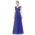 thumbnail image 3 of Élégante Robe de Soirée Formelle A-line V Neck, 3 of 3