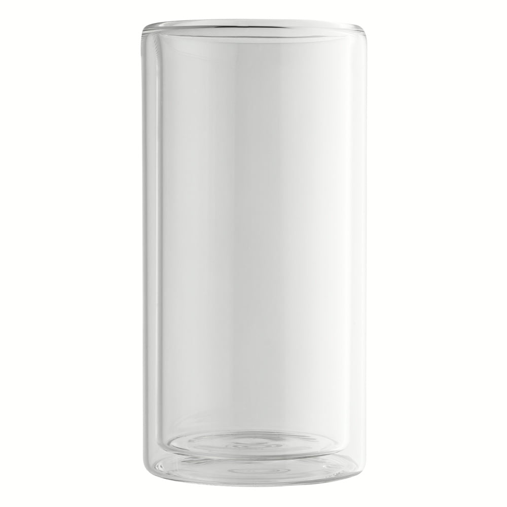 (2 pack) Thyme & Table 16 fl oz Clear Double-Wall Drinking Glass, 1 Piece