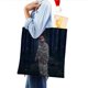 thumbnail image 4 of This Is The Skin Of A Killer Bella Bolso de tela con estampado de lienzo para mujer, bolsa de compras reutilizable y estética, con cremallera interior, regalo para mujer,40*40cm., 4 of 6
