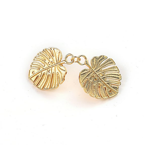 Vintage Metal Scarf Clips for Women, Multipurpose Shawl Sweater Clasp Collar Pin Clothing Accessory