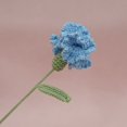 thumbnail image 2 of Bgsha Carnation Crochet Flower Single Bunch Knitted Flower Mother's Day Present, 2 of 9