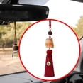 thumbnail image 3 of Colgante para espejo retrovisor de coche, accesorios de Interior de coche, decoración colgante para coche Rojo, 3 of 7