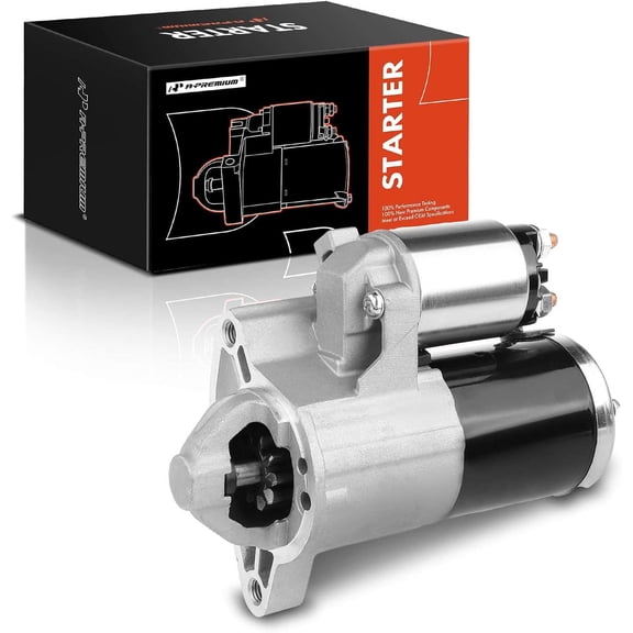 A-Premium Starter Motor Compatible with Dodge Ram 1500 2500 3500 2005-2008 V8 5.7L, 12V 1.7 KW 10 Teeth Clockwise, Replace# M0T21371, 04801253AA, 4801253AA