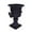 Black, variant on GDF Studio Tunlaw Outdoor Traditional Roman Chalice Stone Garden Urn Planter, Black