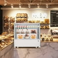 thumbnail image 7 of Aoile Commercial Countertop Refrigerator Display Case 4.3 Cu. Ft with Interior LED Lighting & Rear Sliding Door, 7 of 7